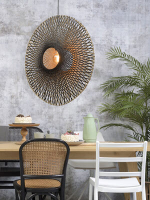 good&mojo-lámparacolgante-kalimantan-natural/negro-bambú-ø87cm-e27-kalimantan/h/8720/bn-07