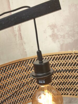 good&mojo-lámparadepie-java-natural/negro-bambú-ø50cm-e27-java/f/mb/b/5022/bn-08