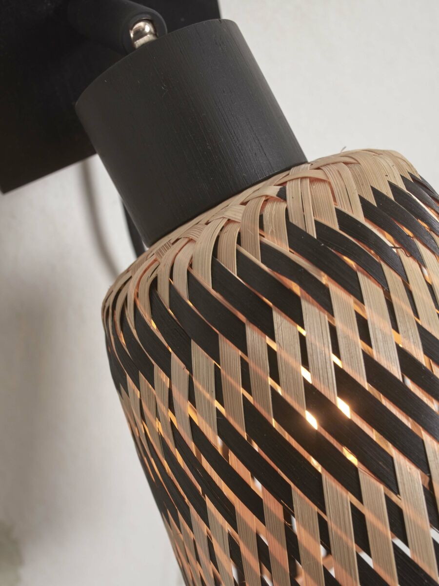 good&mojo-apliquedepared-java-natural/negro-bambú-ø15cm-e27-java/w/b/15/bn-08