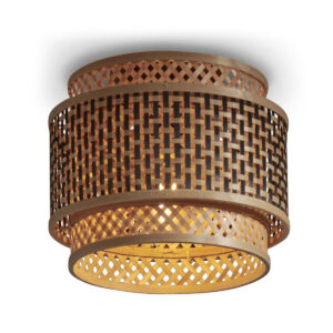 good&mojo-plafón-bhutan-natural/negro-bambúmetal-ø25cm-e27-bhutan/c/2520/bn-1