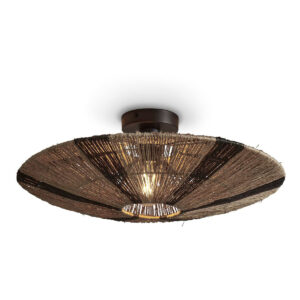 good&mojo-plafón-iguazu-natural/negro-metalcaña-ø55cm-e27-iguazu/c/5514/bn-1