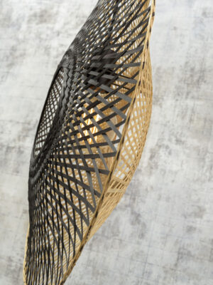 good&mojo-lámparacolgante-kalimantan-natural/negro-bambú-ø87cm-e27-kalimantan/h/8720/bn-18
