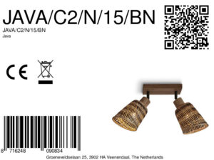 good&mojo-foco-java-natural/negro-bambú-ø15cm-e27-java/c2/n/15/bn-8a