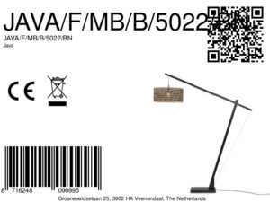 good&mojo-lámparadepie-java-natural/negro-bambú-ø50cm-e27-java/f/mb/b/5022/bn-8a