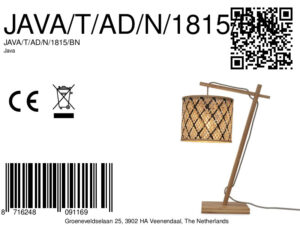 good&mojo-lámparademesa-java-natural/negro-bambú-ø18cm-e14-java/t/ad/n/1815/bn-8a