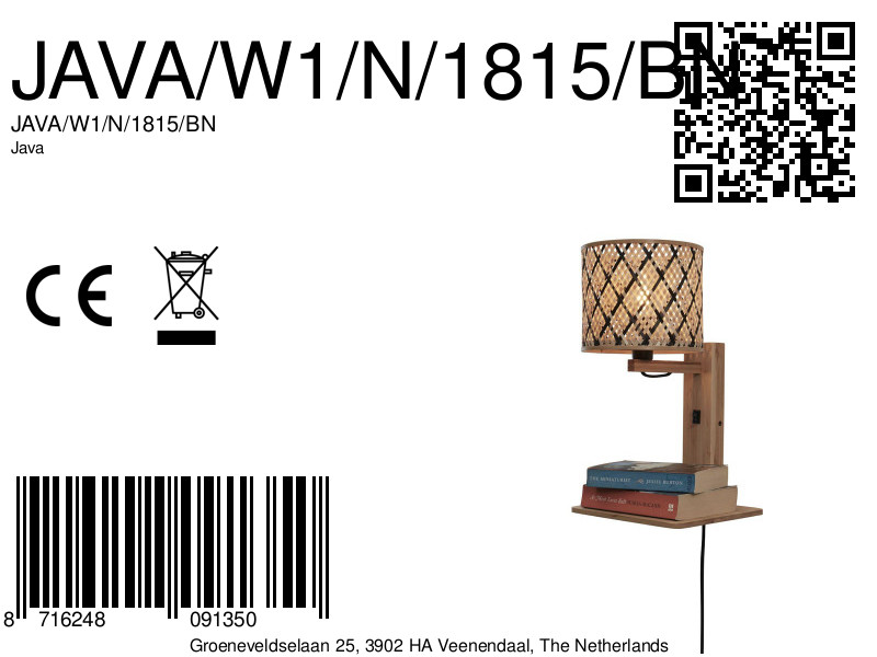 good&mojo-apliquedepared-java-natural/negro-bambú-ø18cm-e14-java/w1/n/1815/bn-8a