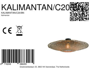 good&mojo-plafón-kalimantan-natural/negro-bambú-ø87cm-e27-kalimantan/c20/bn-8a