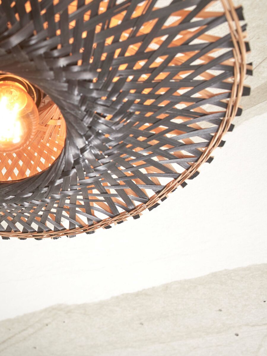 good&mojo-plafón-kalimantan-natural/negro-bambúmetal-ø44cm-e27-kalimantan/c12/bnr-04