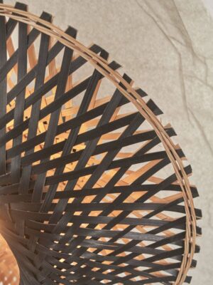 good&mojo-plafón-kalimantan-natural/negro-bambúmetal-ø44cm-e27-kalimantan/c12/bnr-07