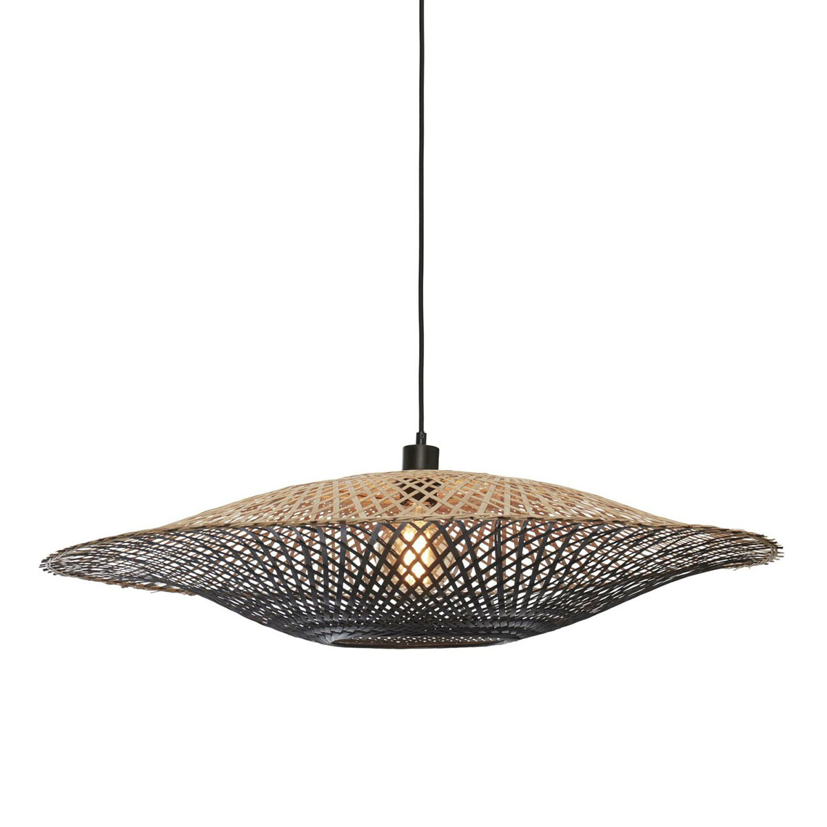 good&mojo-lámparacolgante-kalimantan-natural/negro-bambúmetal-ø87cm-e27-kalimantan/h20/bnr-1