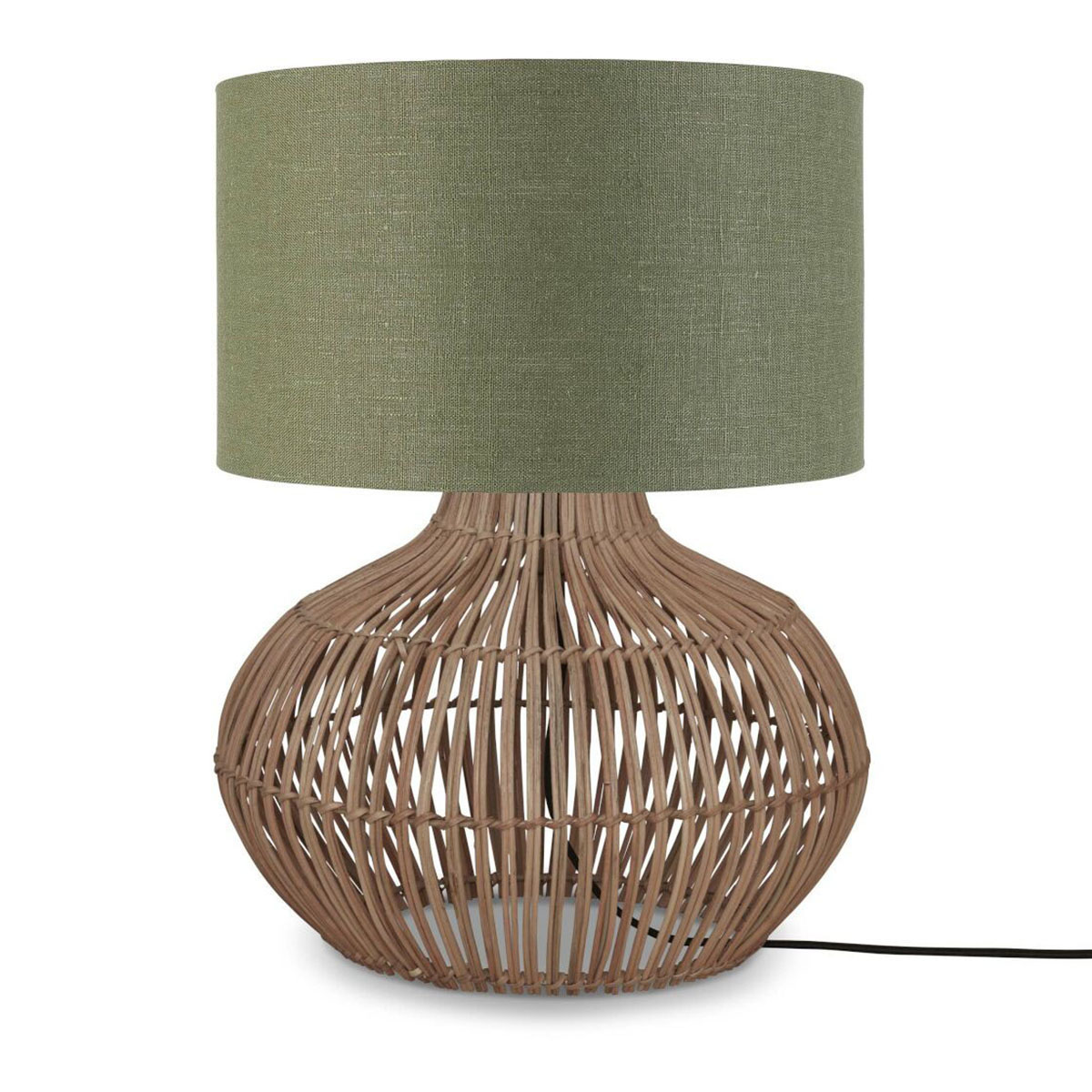 good&mojo-lámparademesa-kalahari-verde-linorotan-ø32cm-e27-kalahari/t32/n/3220/gf-1