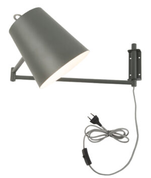 it'saboutromi-apliquedepared-brisbane-gris-metal-lámparadecabecera-e27-brisbane/w/gg-08