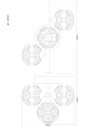 globo-apliquedepared-virina-dorado-vidrio-lámparadediseño-led-16047-3w-1