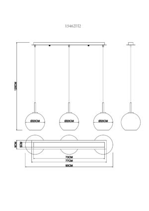 globo-lámparacolgante-adara-bronce-vidrio-granlámparadecomedor-e27-15462h2-1