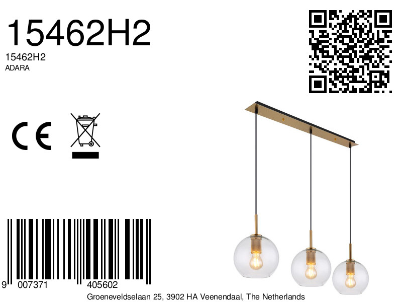 globo-lámparacolgante-adara-bronce-vidrio-granlámparadecomedor-e27-15462h2-8a