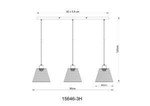 globo-lámparacolgante-baku-negro-metal-granlámparadecomedor-e27-15646-3h-1