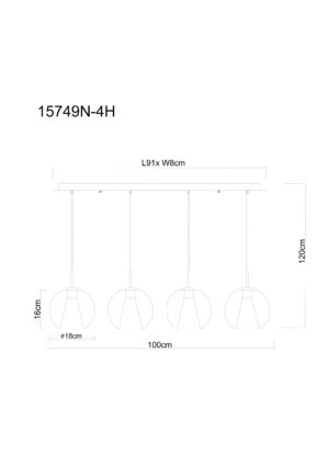 globo-lámparacolgante-barry-acero-vidrio-granlámparadecomedor-e27-15749n-4h-1