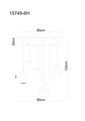 globo-lámparacolgante-barry-negro-vidrio-granlámparadecomedor-e27-15749-6h-1