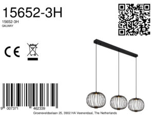 globo-lámparacolgante-galway-negro-metal-granlámparadecomedor-led-15652-3h-8a