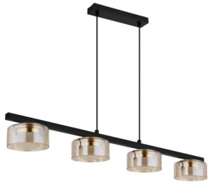 globo-lámparacolgante-higgins-negro-vidrio-granlámparadecomedor-led-16055-4hg-1