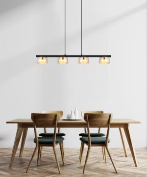 globo-lámparacolgante-higgins-negro-vidrio-granlámparadecomedor-led-16055-4hg-1