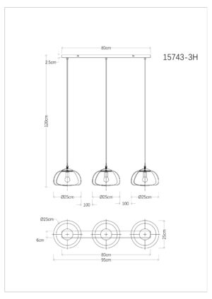 globo-lámparacolgante-jella-negro-vidrio-granlámparadecomedor-e14-15743-3h-1