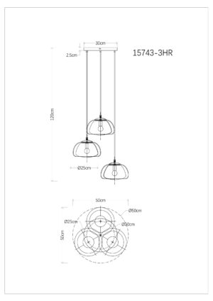 globo-lámparacolgante-jella-negro-vidrio-ø50cm-e14-15743-3hr-1