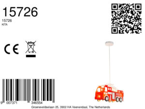 globo-lámparacolgante-kita-rojo-plástico-lámparainfantil-e27-15726-8a