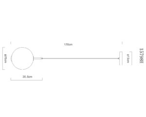 globo-lámparacolgante-lacy-negro-vidrio-ø25cm-led-15798h-1