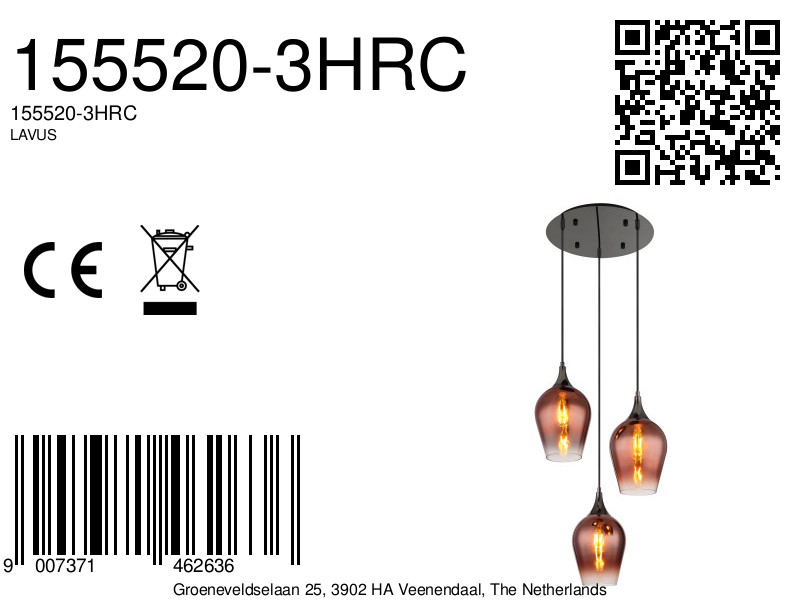 globo-lámparacolgante-lavus-rojo-vidrio-ø45cm-e27-155520-3hrc-8a