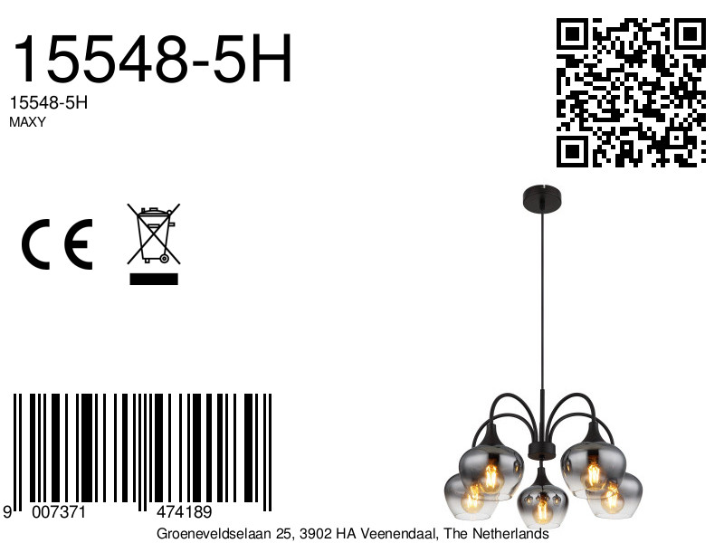 globo-lámparacolgante-maxy-negro-vidrio-ø55cm-e27-15548-5h-8a