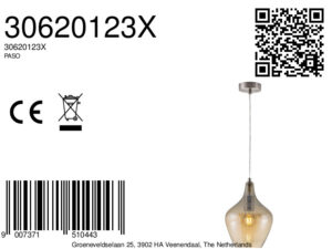globo-lámparacolgante-paso-ámbar-vidrio-ø22cm-e14-30620123x-8a