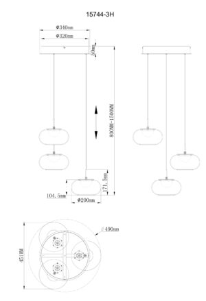 globo-lámparacolgante-quintara-negro-vidrio-ø49cm-led-15744-3h-1