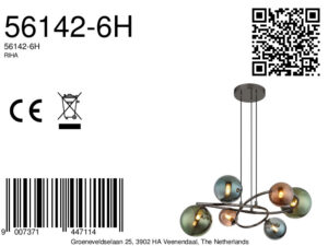 globo-lámparacolgante-riha-multicolor-vidrio-ø65cm-g9-56142-6h-8a