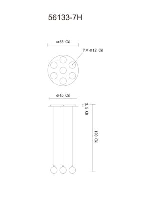 globo-lámparacolgante-riha-negro-vidrio-ø55cm-g9-56133-7h-1