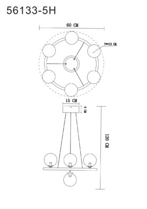 globo-lámparacolgante-riha-negro-vidrio-ø60cm-g9-56133-5h-1