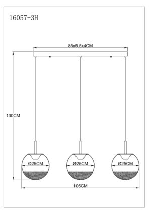 globo-lámparacolgante-severin-ámbar-vidrio-granlámparadecomedor-led-16057-3h-1