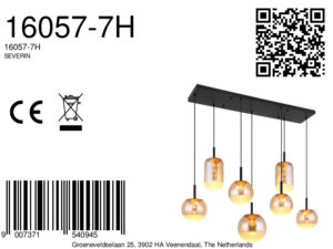 globo-lámparacolgante-severin-ámbar-vidrio-granlámparadecomedor-led-16057-7h-8a