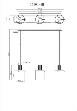 globo-lámparacolgante-tulivar-negro-vidrio-granlámparadecomedor-e27-15904-3h-1