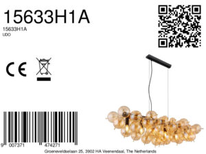 globo-lámparacolgante-udo-ámbar-vidrio-granlámparadecomedor-e14-15633h1a-8a
