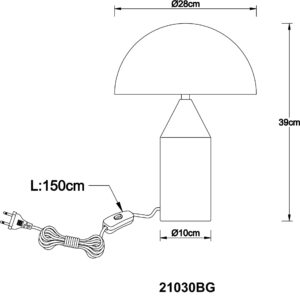 globo-lámparademesa-atoma-verde-metal-ø28cm-e27-21030bg-1