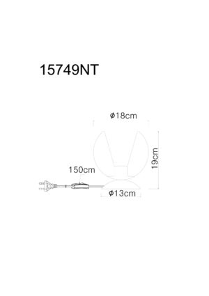 globo-lámparademesa-barry-acero-vidrio-ø18cm-e27-15749nt-1