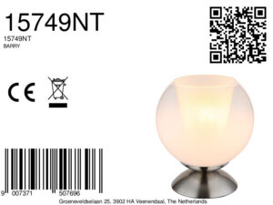 globo-lámparademesa-barry-acero-vidrio-ø18cm-e27-15749nt-8a