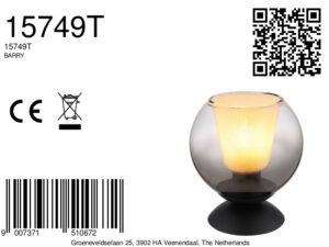 globo-lámparademesa-barry-negro-vidrio-ø18cm-e27-15749t-8a