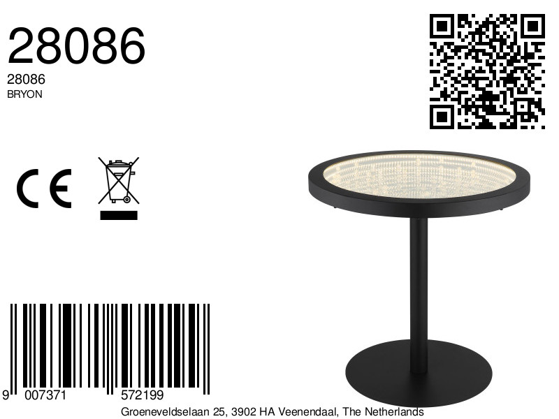 globo-lámparademesa-bryon-negro-metal-ø50cm-led-28086-8a