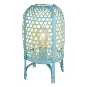 globo-lámparademesa-cairo-azul-metal-ø22cm-e27-15762ta-1