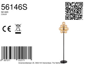 globo-lámparademesa-conor-ámbar-vidrio-ø40cm-g9-56146s-8a