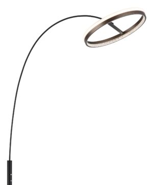 globo-lámparademesa-della-negro-metal-lámparadearco-led-67179s-1