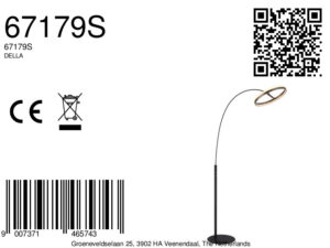 globo-lámparademesa-della-negro-metal-lámparadearco-led-67179s-8a