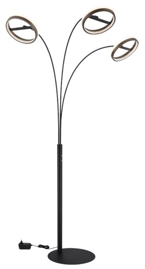 globo-lámparademesa-della-negro-metal-lámparadearco-led-67179s1-1